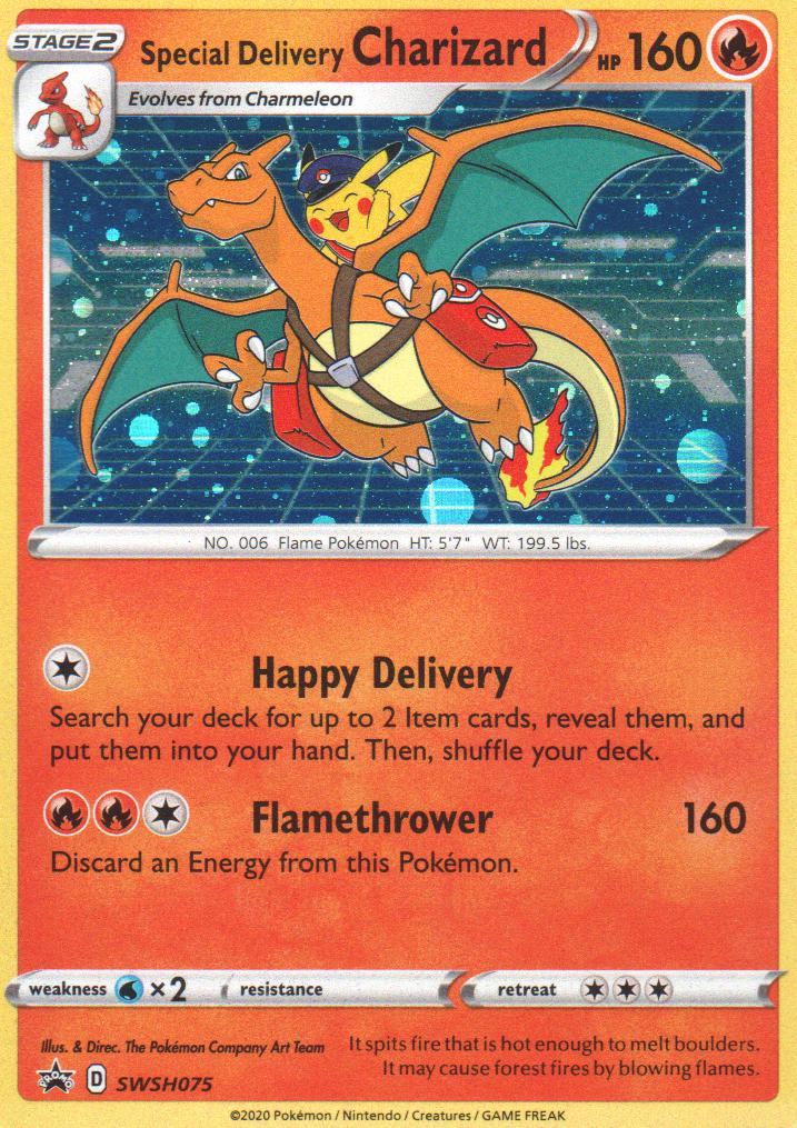 Special Delivery Charizard - SWSH075 - Promo